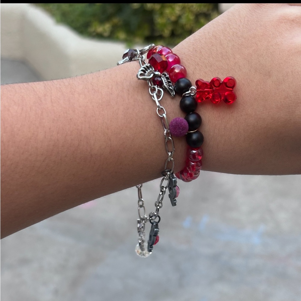 Handmade bead bracelet